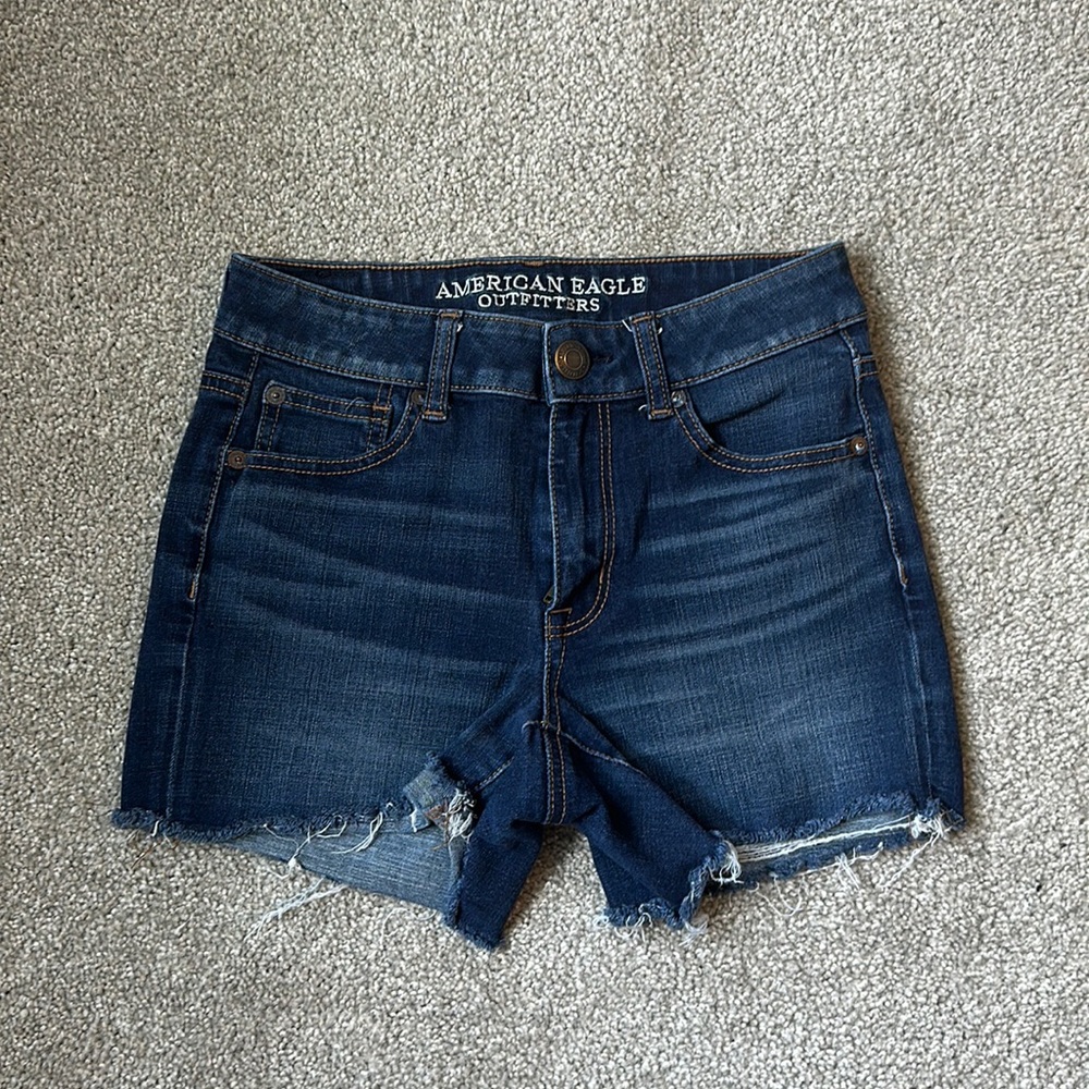 High Waisted Jean Shorts